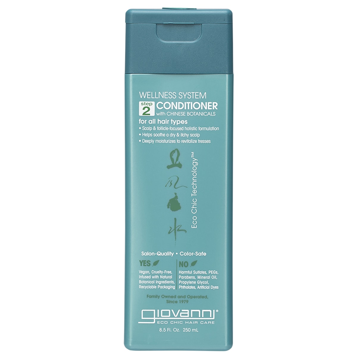 WELLNESS SYSTEM CONDITIONER WITH CHINESE BOTANICALS Giovanni Cosmetics WELLNESS SYSTEM CONDITIONER WITH CHINESE BOTANICALS Giovanni Cosmetics